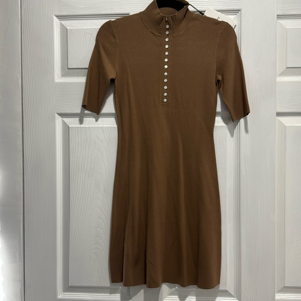 Theory knit mini dress